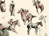 Thoroughbreds; And Their Mascots-C.W. Anderson-Art Print