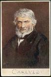 Thomas Carlyle Scottish Philosopher and Historian-C.w. Quinnell-Stretched Canvas