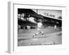 C. Walker Washington Nationals Baseball Batting Photograph - Washington, DC-Lantern Press-Framed Art Print