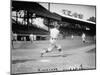 C. Walker Washington Nationals Baseball Batting Photograph - Washington, DC-Lantern Press-Mounted Art Print