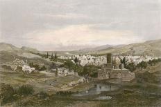 Syria, Damascus C1840-C Werner-Framed Stretched Canvas