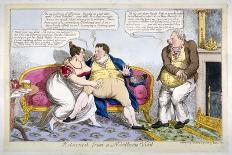 How to Stand at Ease, or a Lesson for the Volunteer Gazers, 1804-C Williams-Giclee Print
