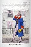 The Haberdasher Dandy, London, C1818-C Williams-Giclee Print