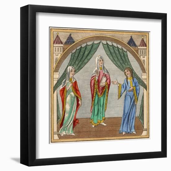 C12 Noble Women-Joseph Strutt-Framed Art Print