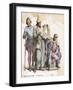 C12th Male Dress-null-Framed Art Print