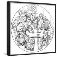 C16 Gambling with Dice-null-Framed Photographic Print