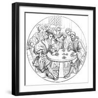 C16 Gambling with Dice-null-Framed Photographic Print