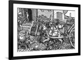 C16 Marriage Dowry-Hans Burgkmair-Framed Premium Giclee Print