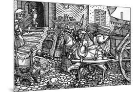 C16 Marriage Dowry-Hans Burgkmair-Mounted Premium Giclee Print