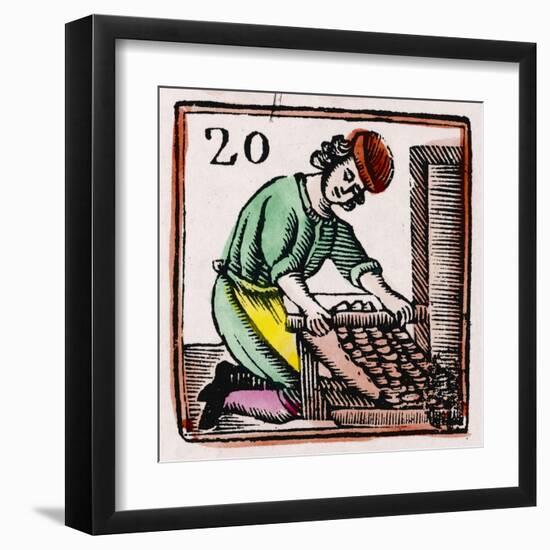 C17 Baker-null-Framed Art Print