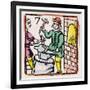 C17 Blacksmith-null-Framed Art Print