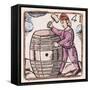 C17 Cooper, Woodcut, 41-null-Framed Stretched Canvas