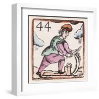 C17 Knife Grinder, 44-null-Framed Art Print