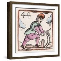 C17 Knife Grinder, 44-null-Framed Art Print