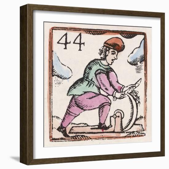 C17 Knife Grinder, 44-null-Framed Art Print