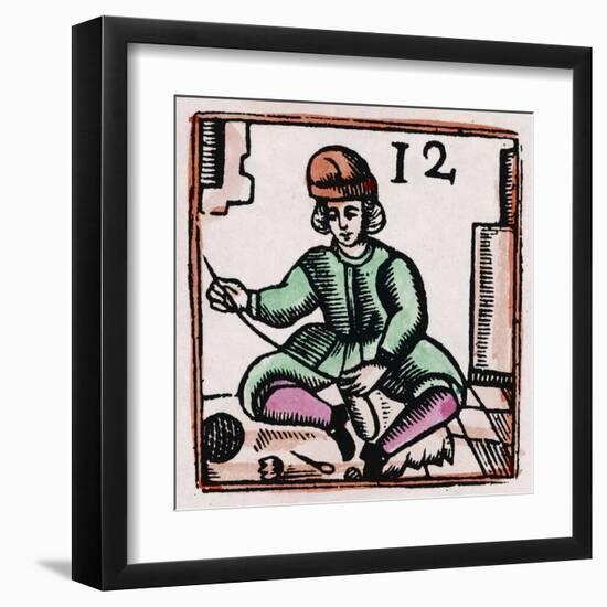 C17 Slipper Maker-null-Framed Art Print