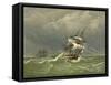 C19 Barque-Edward Duncan-Framed Stretched Canvas