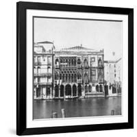 Ca D'Oro, Venice, Italy, Late 19th or Early 20th Century-null-Framed Giclee Print