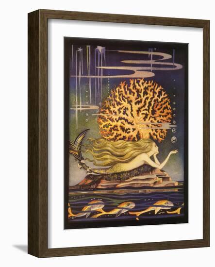 CA Fairy 09-Vintage Apple Collection-Framed Giclee Print