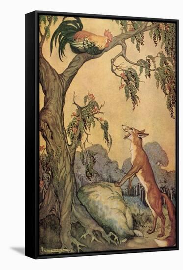 CA Fairy 11-Vintage Apple Collection-Framed Stretched Canvas