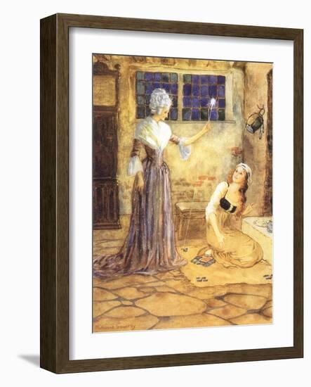 CA Fairy 14-Vintage Apple Collection-Framed Giclee Print