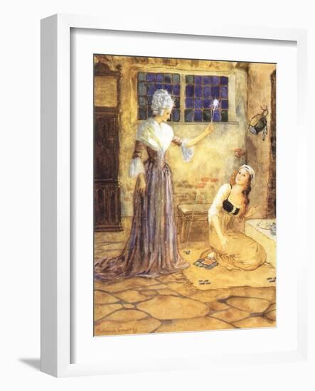 CA Fairy 14-Vintage Apple Collection-Framed Giclee Print