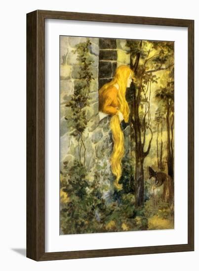 CA Fairy 16-Vintage Apple Collection-Framed Giclee Print