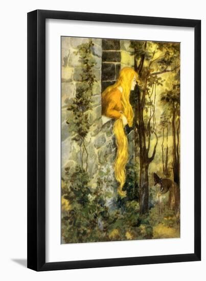 CA Fairy 16-Vintage Apple Collection-Framed Giclee Print