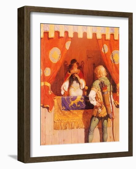 CA Fairy 18-Vintage Apple Collection-Framed Giclee Print