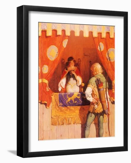 CA Fairy 18-Vintage Apple Collection-Framed Giclee Print