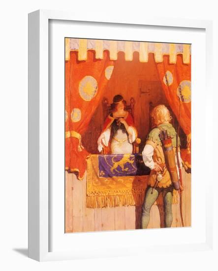 CA Fairy 18-Vintage Apple Collection-Framed Giclee Print