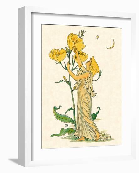 CA Fairy 19-Vintage Apple Collection-Framed Giclee Print