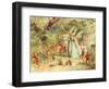 CA Fairy 21-Vintage Apple Collection-Framed Giclee Print