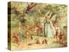 CA Fairy 21-Vintage Apple Collection-Stretched Canvas