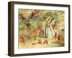 CA Fairy 21-Vintage Apple Collection-Framed Giclee Print