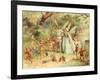 CA Fairy 21-Vintage Apple Collection-Framed Giclee Print