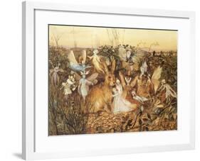 CA Fairy 26-Vintage Apple Collection-Framed Giclee Print