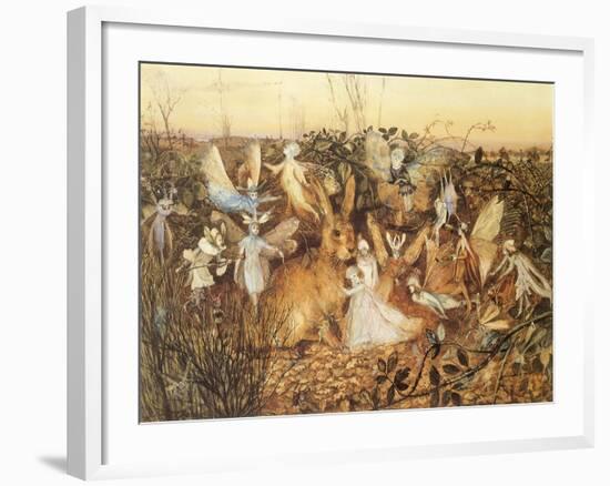 CA Fairy 26-Vintage Apple Collection-Framed Giclee Print