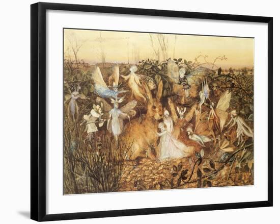 CA Fairy 26-Vintage Apple Collection-Framed Giclee Print