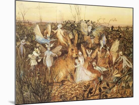 CA Fairy 26-Vintage Apple Collection-Mounted Giclee Print