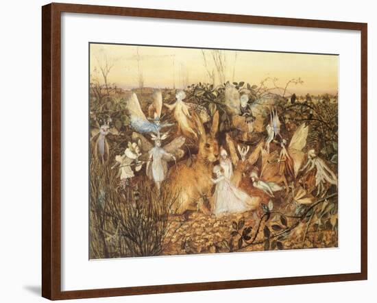 CA Fairy 26-Vintage Apple Collection-Framed Giclee Print