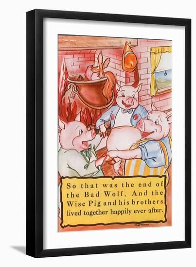 CA Fairy 27-Vintage Apple Collection-Framed Giclee Print