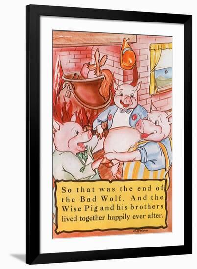 CA Fairy 27-Vintage Apple Collection-Framed Giclee Print