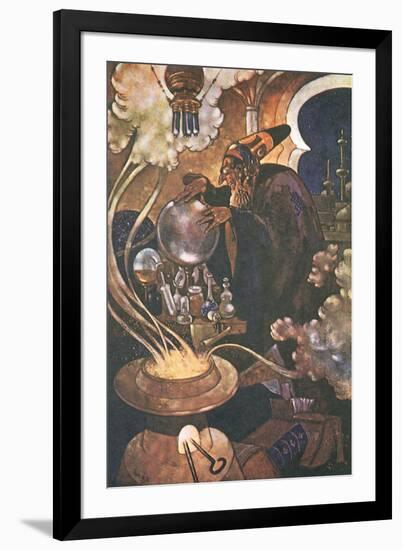 CA Fairy 29-Vintage Apple Collection-Framed Giclee Print