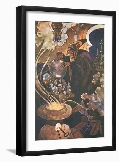 CA Fairy 29-Vintage Apple Collection-Framed Giclee Print