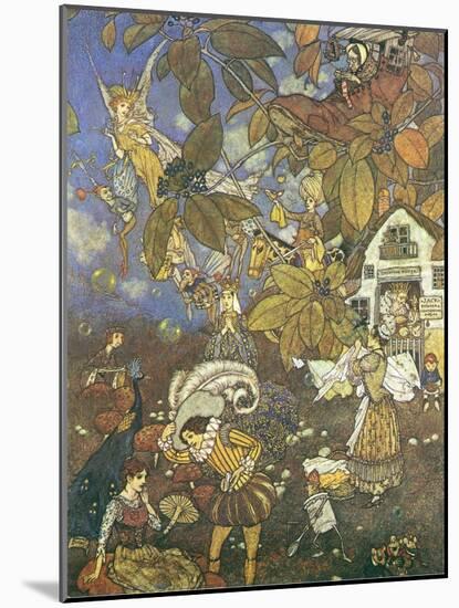 CA Fairy 30-Vintage Apple Collection-Mounted Giclee Print