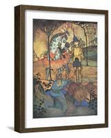 CA Fairy 31-Vintage Apple Collection-Framed Giclee Print