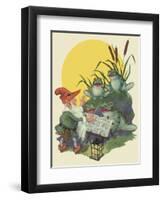 CA Fairy 32-Vintage Apple Collection-Framed Giclee Print