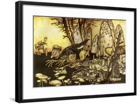 CA Fairy 33-Vintage Apple Collection-Framed Giclee Print