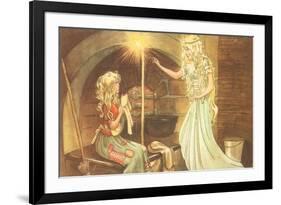 CA Fairy 35-Vintage Apple Collection-Framed Giclee Print